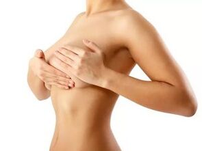 Massage is useful for the female breast and contributes to its increase
