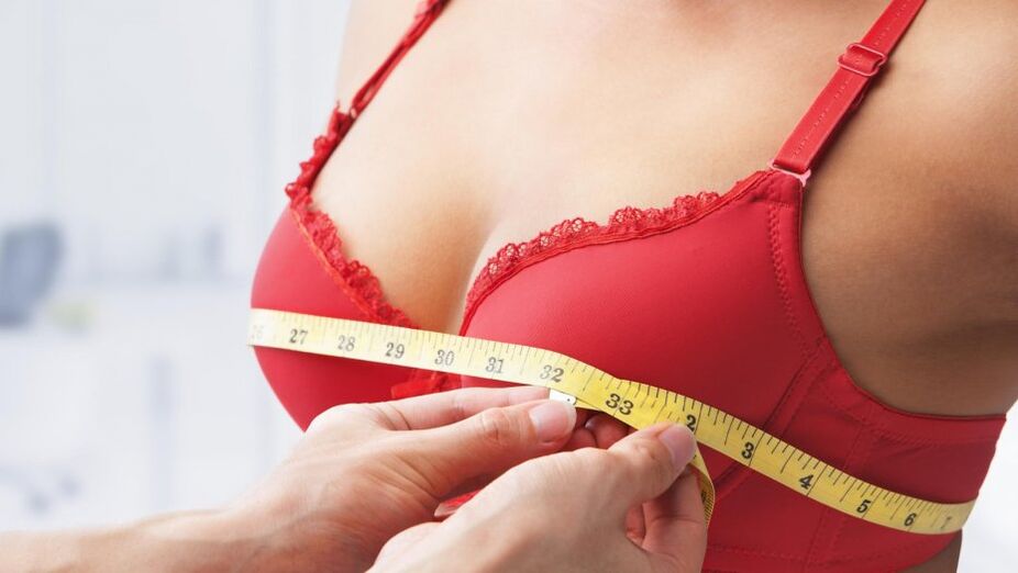 Breast volume